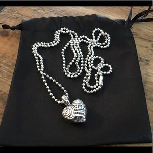 LAGOS “Philadelphia” Heart w/Chain -Sterling .925